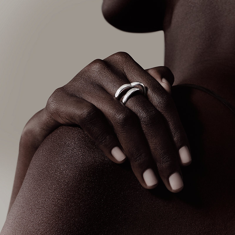 （HERMES）Bague Vertige Coeur MM Bague Vertige Cœur, moyen modèle | Hermès Belgique